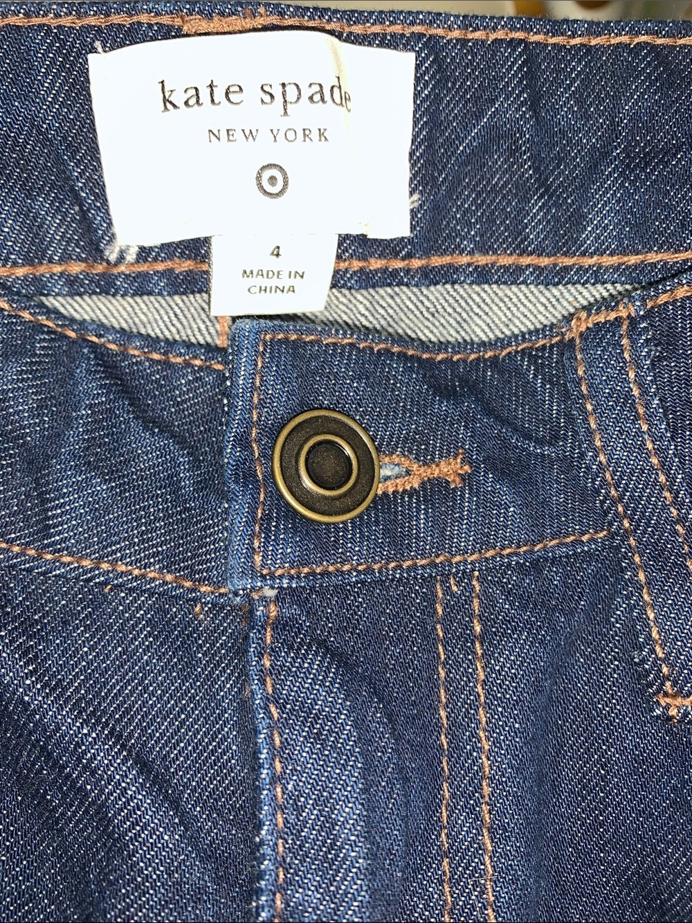 NEW kate spade x Target Jeans Boyfriend Size 4​ - Picture 5 of 8